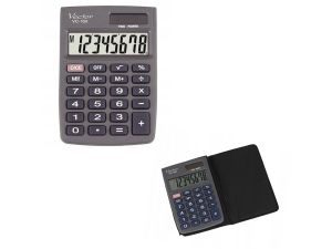 KALKULATOR KIESZONKOWY Z ETUI VECTOR VC-100