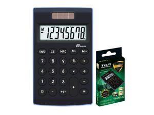 KALKULATOR TR-252-K 8 POZYCJI 2 ZASILANIA