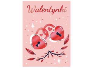 KARNET B6 WALENTYNKI KŁÓDKI HENRY