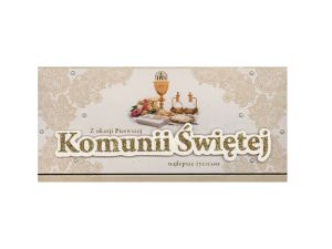 KARNET KOMUNIA ŚWIĘTA ETUI HM  DRAGON