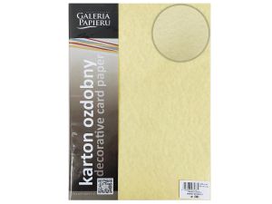 KARTON OZDOBNY GRANIT KREMOWY 20SZT. 220G GALERIA 