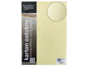 KARTON OZDOBNY KAMIEŃ KREMOWY 230G/M2 A'20