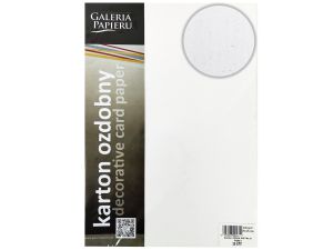 KARTON OZDOBNY MIKA BIAŁY 20SZT 240G
