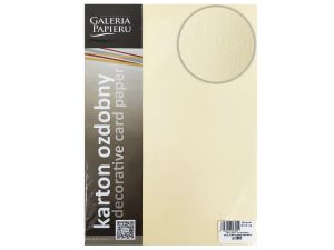 KARTON OZDOBNY MILANO KREMOWY 230G/M2 A'20