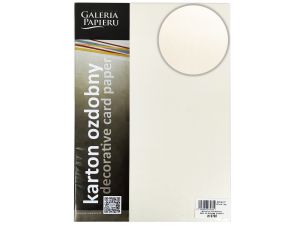 KARTON OZDOBNY MILLENIUM BIAŁY 20SZT