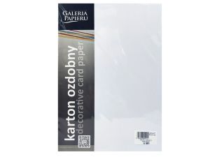 KARTON OZDOBNY OAK BIAŁY 20SZT 230G GALERIA