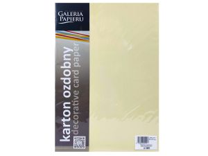 KARTON OZDOBNY OAK KREMOWY 20SZT 230G GALERIA