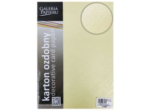 KARTON OZDOBNY ORNAMENT KREMOWY 20SZT.230G GALERIA