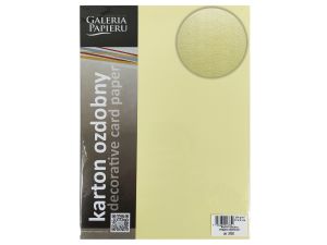 KARTON OZDOBNY PRĄŻKI KREMOWY 20SZT 230G