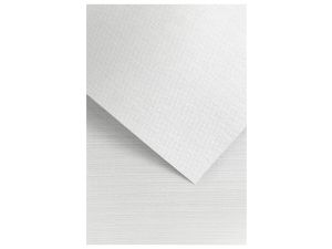 KARTON OZDOBNY RYPS BIAŁY 220G/M2 20 SZT GALERIA PAPIERU