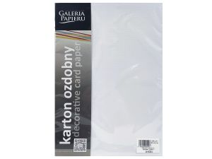 KARTON OZDOBNY SUKNO BIAŁY 20SZT 230G GALERIA