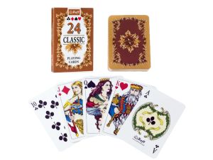 KARTY CLASSIC 24 LISTK TREFL K-10245 TREFL