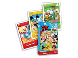 KARTY CZARNY PIOTRUŚ MICKEY & FRIENDS 