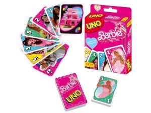 KARTY DO GRY 55 W UNO GRA KARCIANA BARBIE