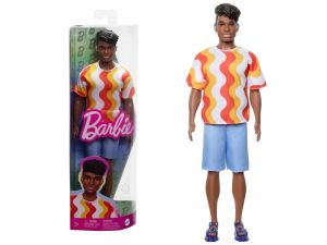 KEN STYLOWY T SHIRT BIAŁO POMARAŃCZ HRH2