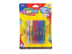 KIDS CREATIVE KLEJ BROKATOWY METALLIC 6SZTX10,5ML