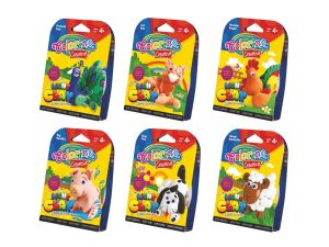 KIDS CREATIVE PIANKA FARMA 6 ZWIERZĄTEK  COLORINO