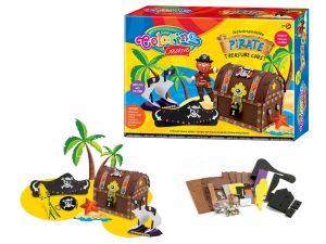 KIDS CREATIVE ZES. Z PIANKI PIRACKA SKRZYNIA SKARB