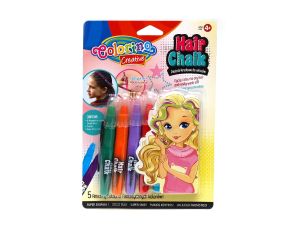 KIDS CREATIVE ZESTAW PASTELI KRED. DO WŁOSÓW STAND