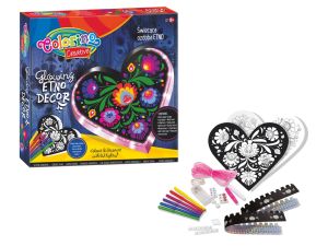 KIDS CREATIVE ZESTAW ŚWIECĄCA OZDOBA ETNO