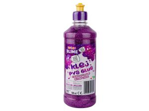KLEJ DO SLIMÓW FIOLETOWY BROKAT 500ML TU3431 TUBAN