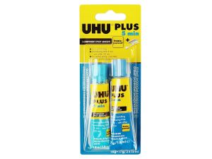 KLEJ EPOKSYDOWY 5MIN UHU PLUS 2X15ML
