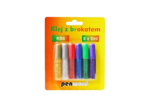 KLEJ Z BROKATEM 6ML KB6