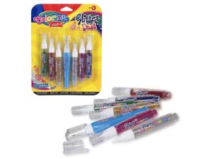 KLEJ Z BROKATEM GLITTER CREATIVE 6SZT COLORINO 