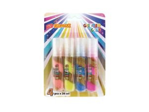 KLEJ Z BROKATEM ZŁOTY 4 SZT 20 ML 838984 EASY