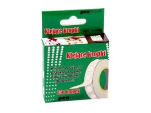 KLEJĄCE KROPKI MF913185 ŚREDNICA 10MM 250 KROPEK