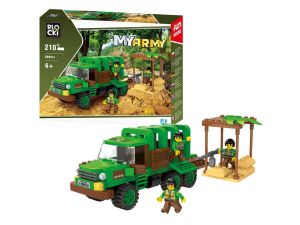 KLOCKI BLOCKI MYARMY AKCJA W DŻUNGLI 210 EL. 9144