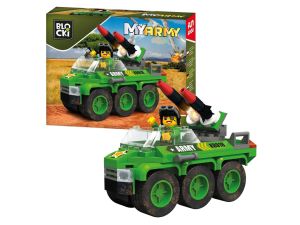 KLOCKI BLOCKI MYARMY WÓZ Z RAKIETAMI KB0918