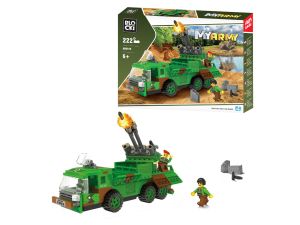 KLOCKI BLOCKI MYARMY WYRZUTNIA RAKIET 222 EL. 9166