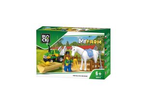 KLOCKI BLOCKI MYFARM MAŁY CIĄGNIK 3184 ICOM
