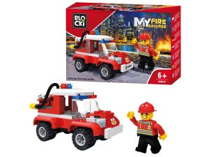 KLOCKI BLOCKI MYFIRE WÓZ GAŚNICZY KB0819