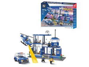 KLOCKI BLOCKI MYPOLICE DUŻA KOMENDA 347 EL. ICOM