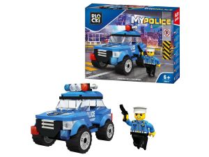 KLOCKI BLOCKI MYPOLICE RADIOWÓZ PATROLOWY KB0617