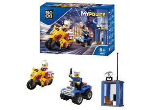 KLOCKI BLOCKI MYPOLICE RADIOWÓZ PATROLOWY KB0618