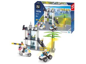 KLOCKI BLOCKI POLICJA 193 ELEMENTY KB6728
