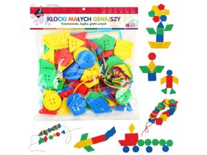 KLOCKI MAŁYCH GENIUSZY GUZIKI 106 EL ASKATO