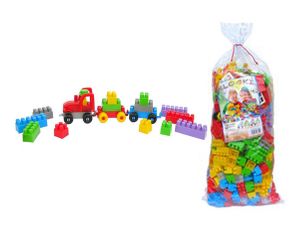 KLOCKI POJAZDY 100 ELEMENTÓW 