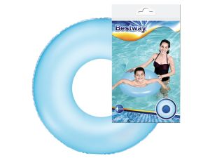 KOŁO DO PŁYWANIA NEON NIEBIESKI 76CM 36024 BESTWAY
