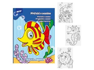 KOLOROWANKA A4 MFP PRZYJACIELE Z OCEANU 5301062