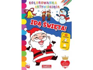 KOLOROWANKA AKTYWIZUJĄCA IDĄ ŚWIĘTA MARTEL