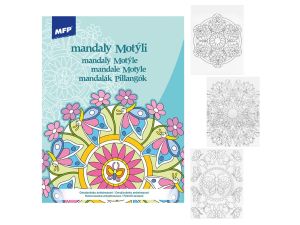 KOLOROWANKA ANTYSTRESOWA MANDALE MOTYLE MFP