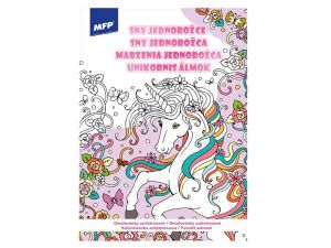 KOLOROWANKA ANTYSTRESOWA MARZENIA JEDNOROŻCA