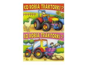 KOLOROWANKA CO ROBIĄ TRAKTORKI 301 KRZESIEK