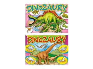 KOLOROWANKA DINOZAURY 010 KRZESIEK