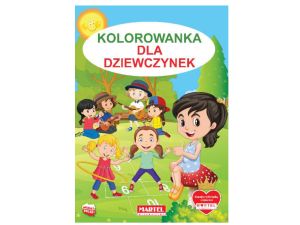 KOLOROWANKA DLA DZIEWCZYNEK 32 STRONY MARTEL