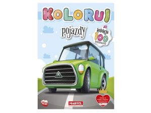 KOLOROWANKA KOLEKCJA KOLORUJ - POJAZDY MARTEL